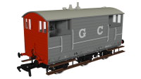 975003 Rapido GCR 15 Ton 6 Wheel Brake Van number 9515 - GC Grey